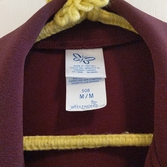 Weekenders wine colored, med pant suit - Picture 2 of 11